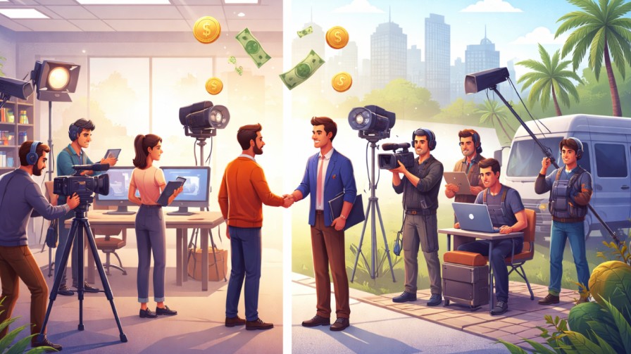 In-House vs Outsourced Video Production: Which One Actually Saves You More Money?